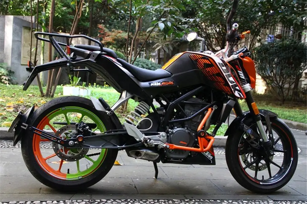 Для KTM DUKE390 DUKE200 DUKE 390 200 задний кронштейн для мотоцикла багажника верхняя коробка