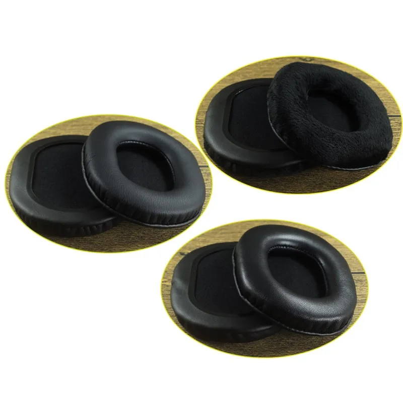 Фото Накладки из овчины для наушников Audio-Technica ATH-M20, M30, M40, M50, M50X, M70X, MSR7, сменные амбушюры подушечки подушки наушников №4