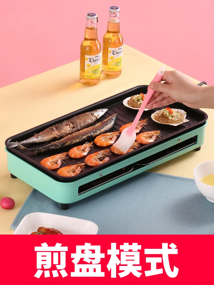 저렴한 전기 그릴 가정용 무연 바베큐 Stringware 실내 도구 Ing 기계