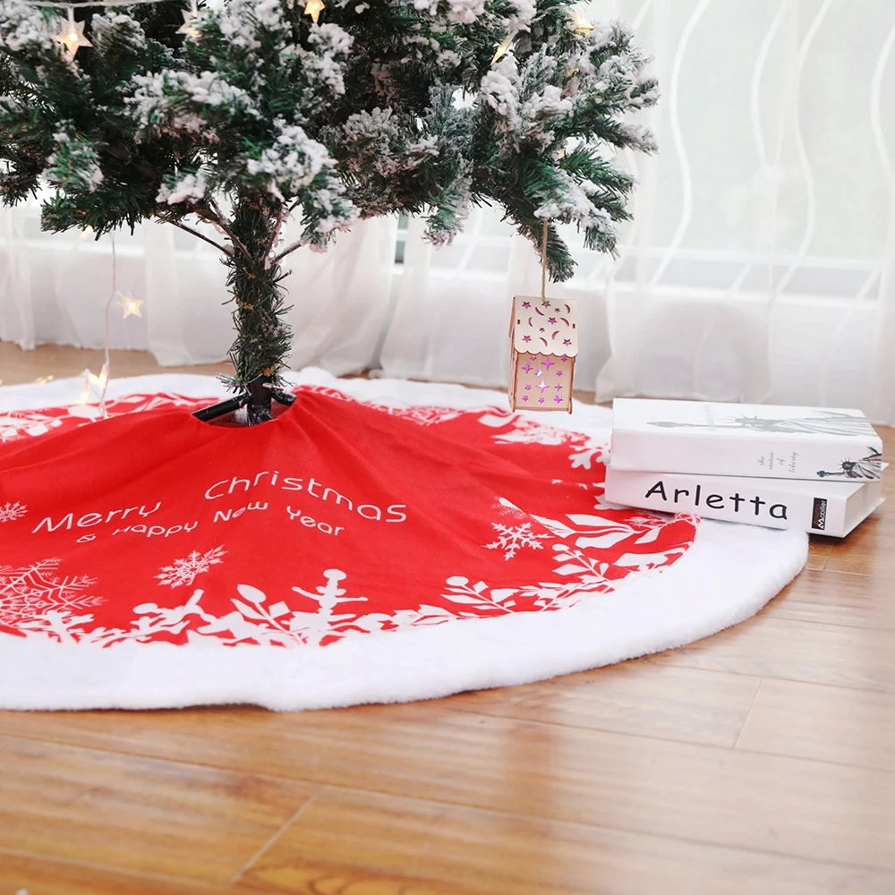 

Christmas Tree Skirt Christmas Party Holiday Indoor Outdoor Decoration Mat THIN889