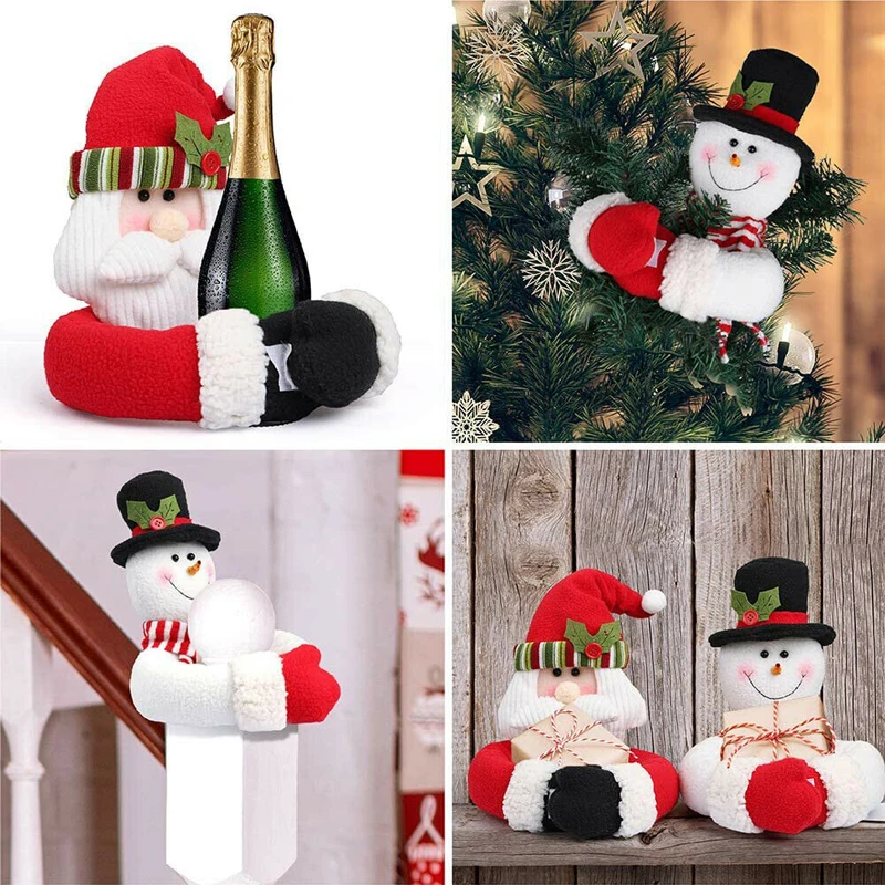 

Zollor 1PCS Christmas Curtain Buckle Old Man Snowman Curtain Buckle Curtain Decoration Home Pendant Gifts Cute Pendant Doll