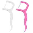 100 шт. зубочистки для чистки зубов, палочки для ухода за полостью рта