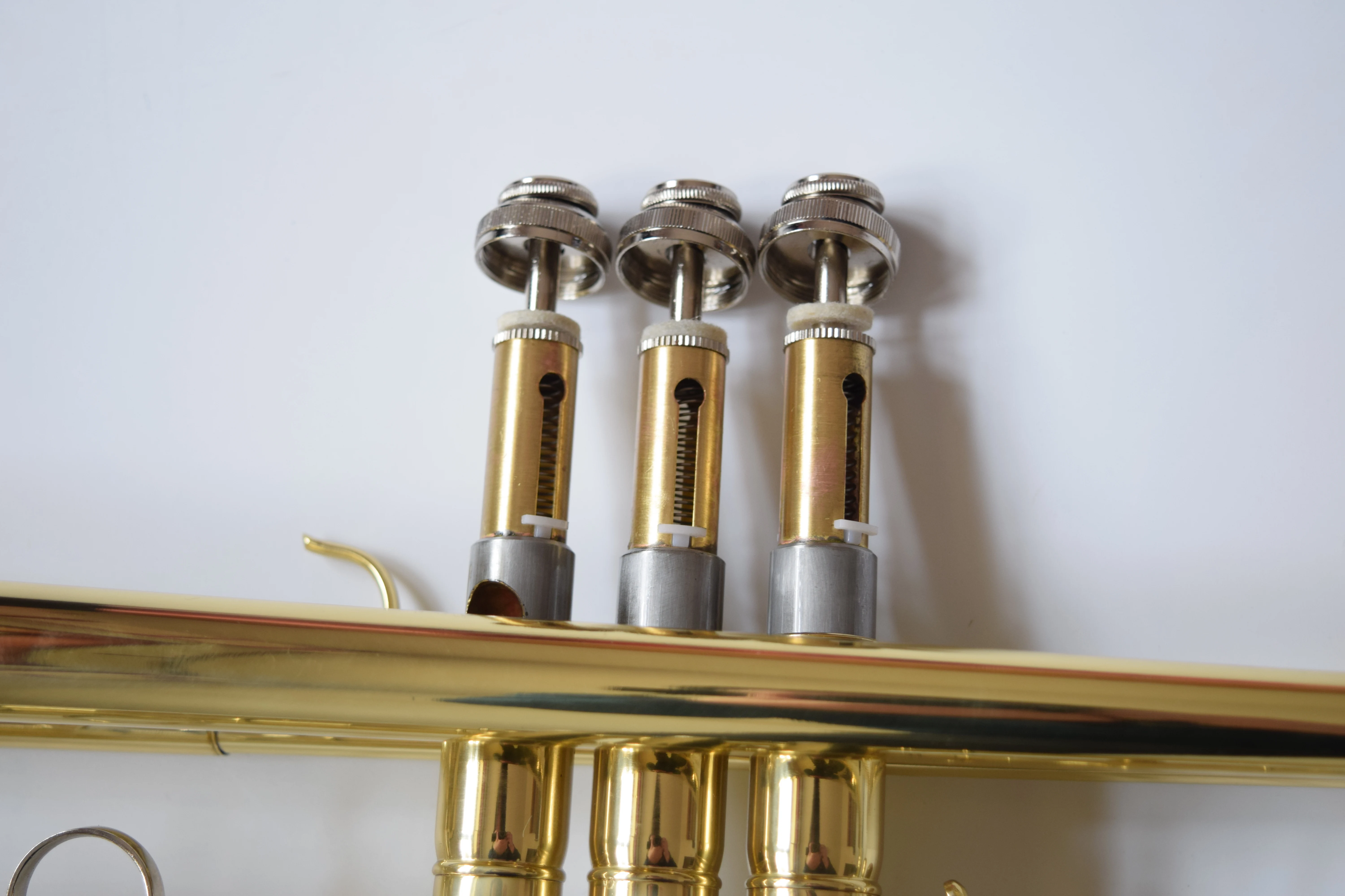 Профессиональная труба из латуни с золотым цветом, цифровой механикой сварочных труб, музыкальные инструменты, принимает.