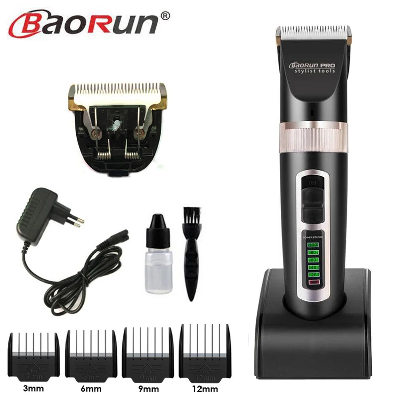 Профессиональная электрическая машинка для стрижки волос BAORUN A8 перезаряжаемый