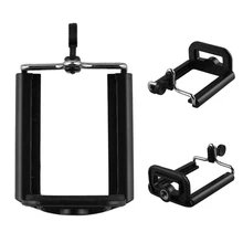 Tripod Mount Adapter Stand Anti-slip Universal Stretchable Mount Adapter For IPhone Xiaomi Samsung Smart Phone Clip Tripod Stand