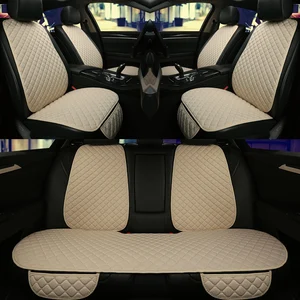 5 seats car seat covers set universal fit most cars seat protector with backrest automobile line cushion pad mat for auto truck free global shipping