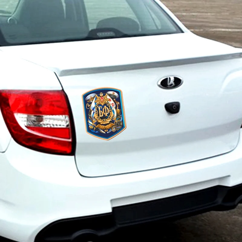 Наклейка на автомобиль российский флот виниловые автомобильные аксессуары