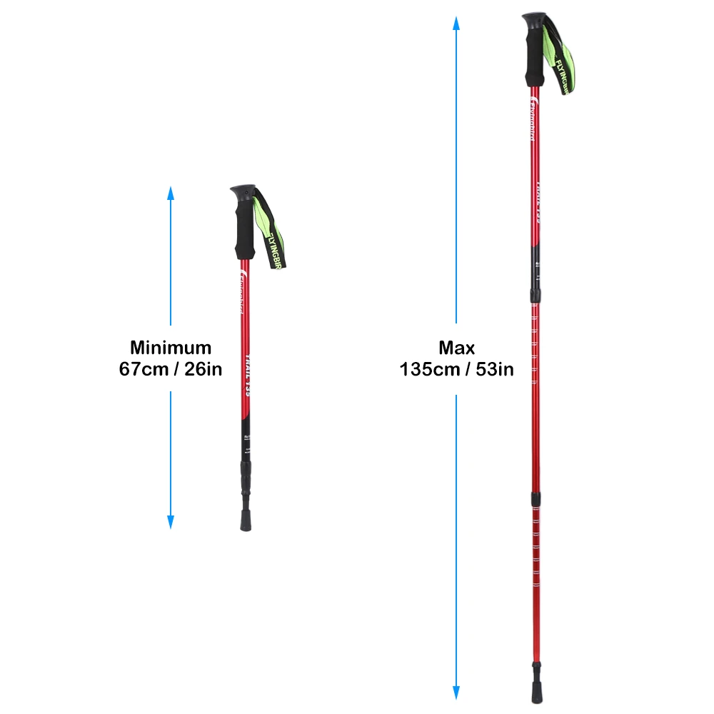 2 шт. Треккинговая палка карбоновая трость для ходьбы альпеншток восхождения на