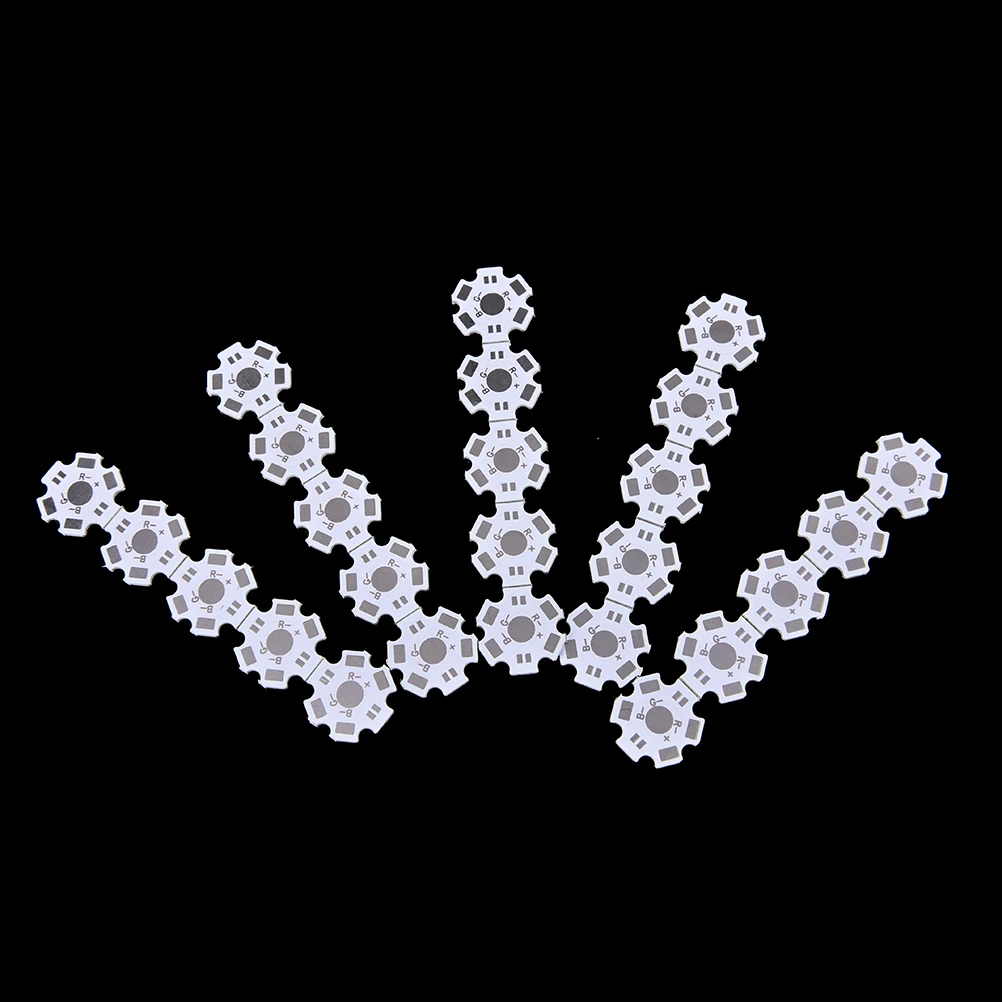 25 шт. Высокое качество Высокая мощность 1-3 Вт светодиодный радиатор алюминиевая