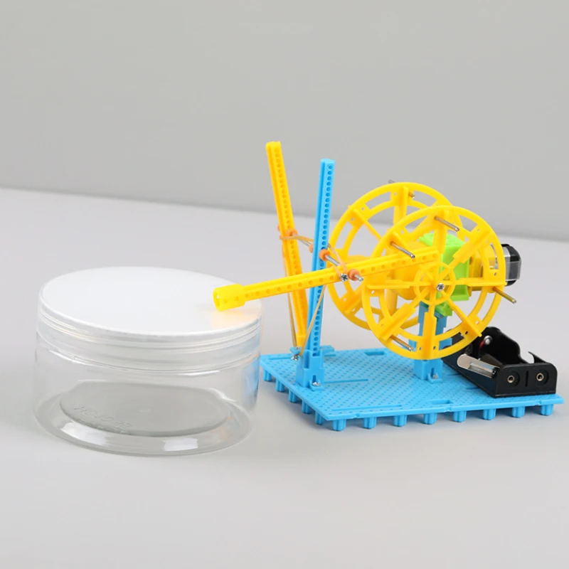 Saizhi Diy Детский драпировщик робот научная модель для творчества Веселая DIY