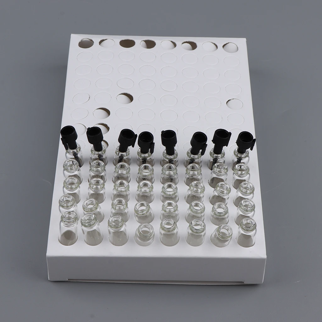 

1ml 104Pcs Mini Sample Glass Travel Perfumes Dropper Bottles Empty Liquid