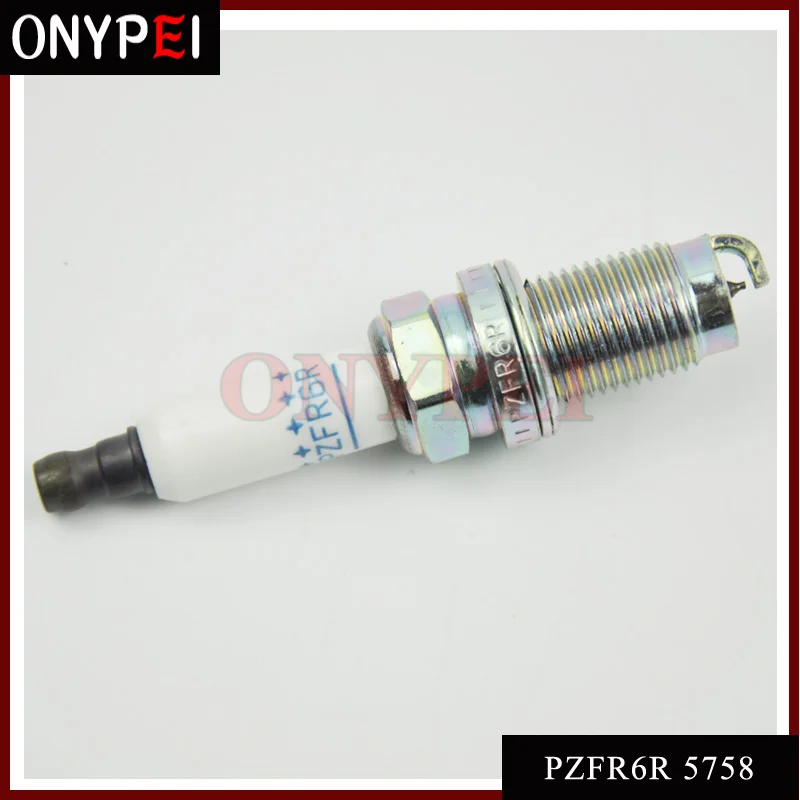 4pcs/lot Laser Iridium Spark Plug PZFR6R 5758 For A1 A3 Passat EOS Skoda Seat PZFR6R-5758 | Автомобили и мотоциклы