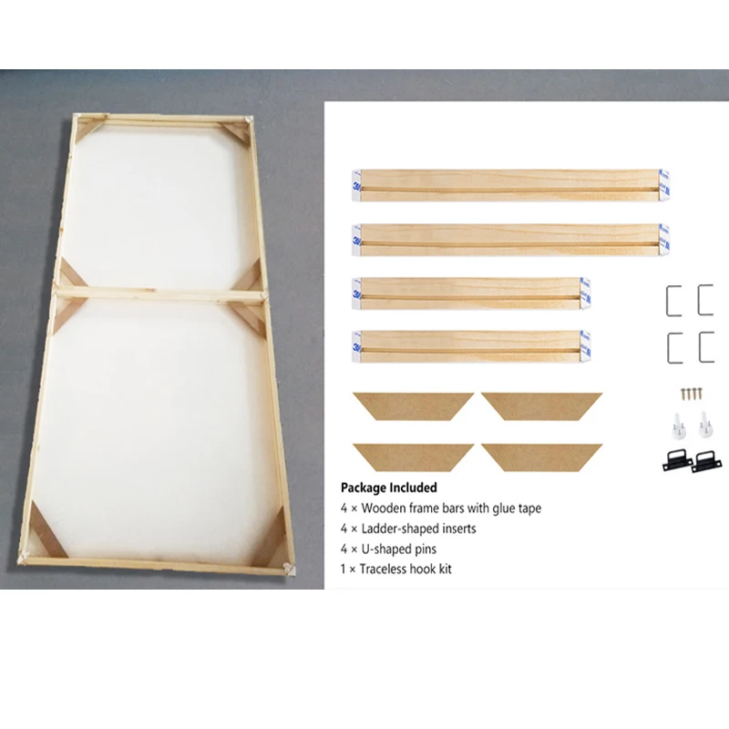 

Рамка из натурального дерева «сделай сам», комбинация картин на холсте, постер, фото, картина, настенное искусство, картина, картина, Декор д...