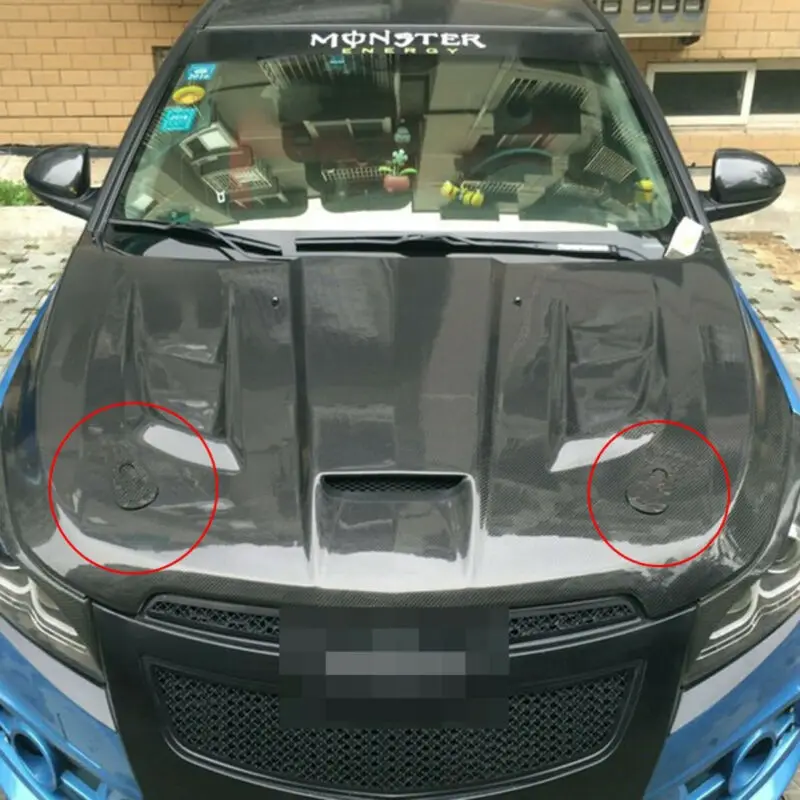 Гоночный автомобиль из углеродного волокна капот Pin Plus заподлицо Защелка