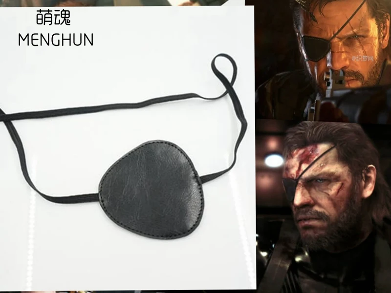 Металлическая Шестерня твердый v/металлическая косплей глаз патч змея/Веном