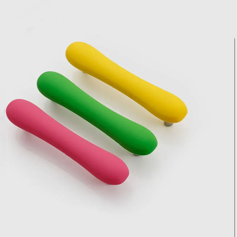 Детские ручки для мебели Мультяшные и шкафа круглые ящиков с облаком из ПВХ