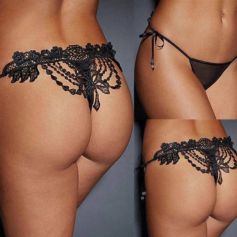 

Erotic Underwear Thong Seamless Briefs Women Sexy Lace Intimates Panties Thong Lingerie Porno Women Exotic Apparel Lingerie