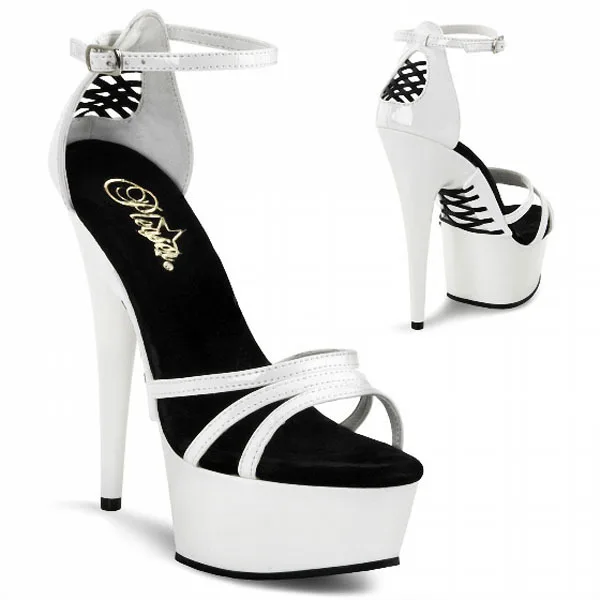 

15cm thin heel T-stage Auto Show Night Club waterproof stage performance sandals bridal shoes