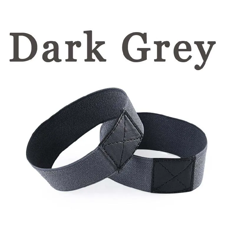 Dark Grey Elino/высокие эластичные туфли из искусственной кожи; нескользящие туфли с ремешками для девушек и женщин; свободные туфли на высоком каблуке и плоской подошве; 1 пара обуви; однотонные шнурки с ремешками - Цвет: Dark Grey