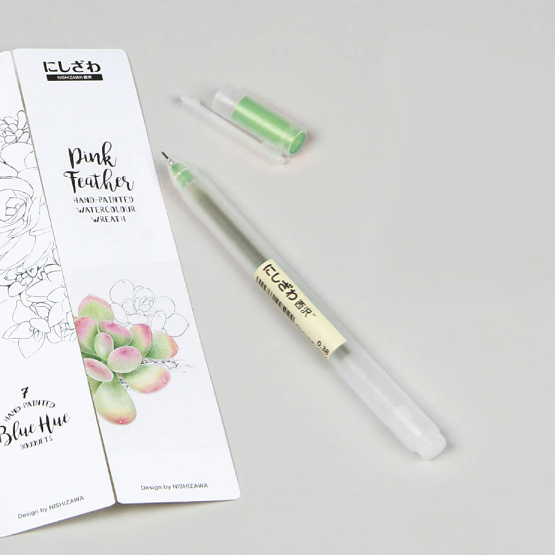 Набор цветных гелевых ручек для раскрашивания 12 цветов художественные ручки