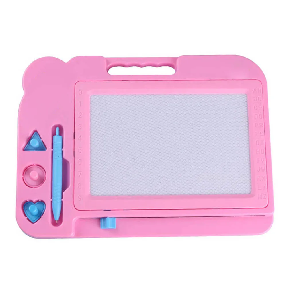 

Hot Se Children Cartoon Graffiti Board Magnetic Plastic Kids Writing Painting Drawing Boards Toy Baby Gifts Random Color LBV