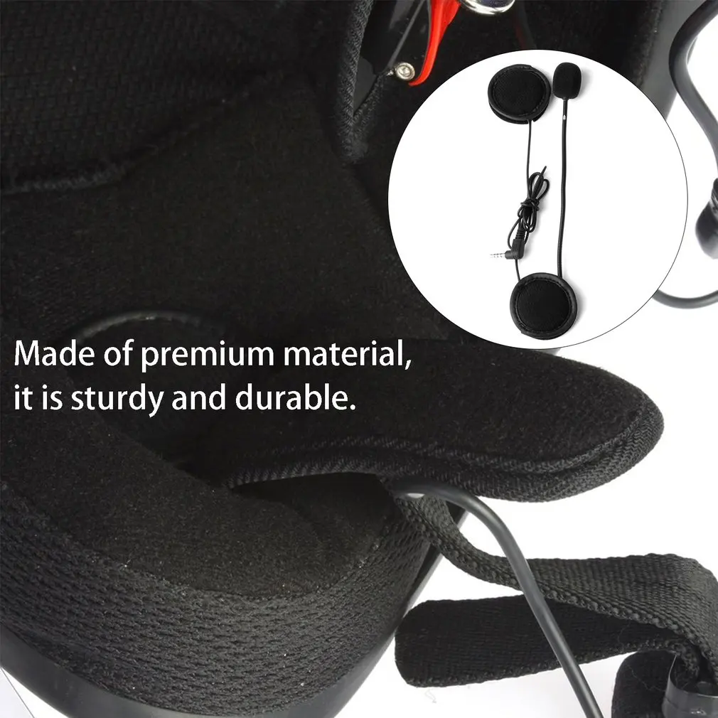 

Microphone Speaker Headset V4/V6 Interphone Universal Headset Helmet Intercom Clip For Motorcycle Device