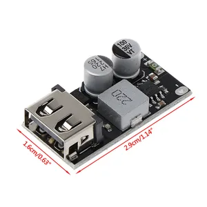 QC3.0 QC2.0 Быстрая зарядка модуль USB DC-DC Конвертер доска автомобильное зарядное устройство для телефона