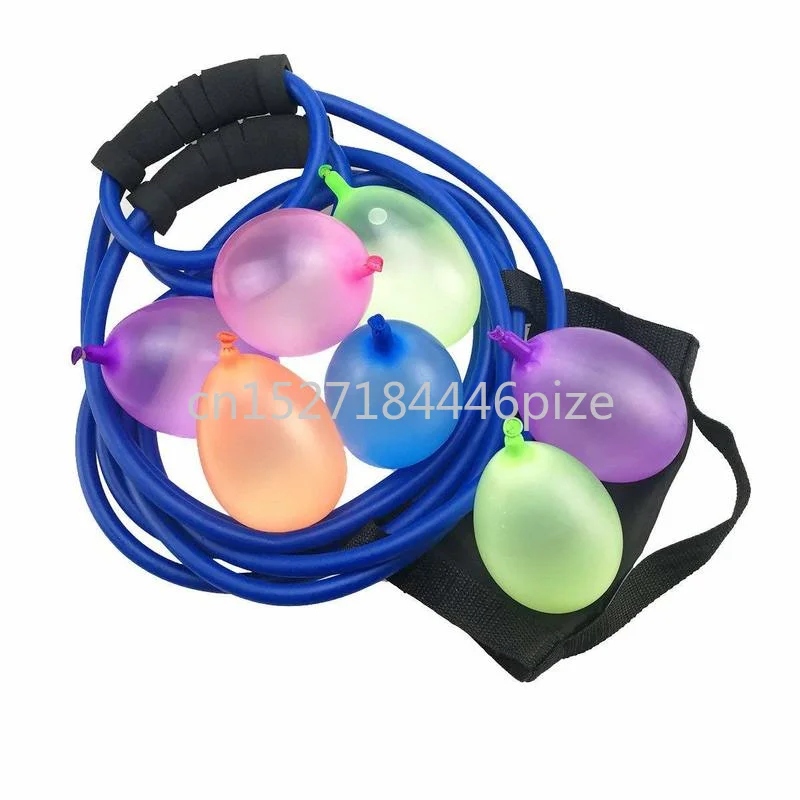 

Durable Elastic Bomb Fight Water Balloon Launcher Slingshot Funny Toys Party Outdoor Heavy Duty Beach 3 People Rope