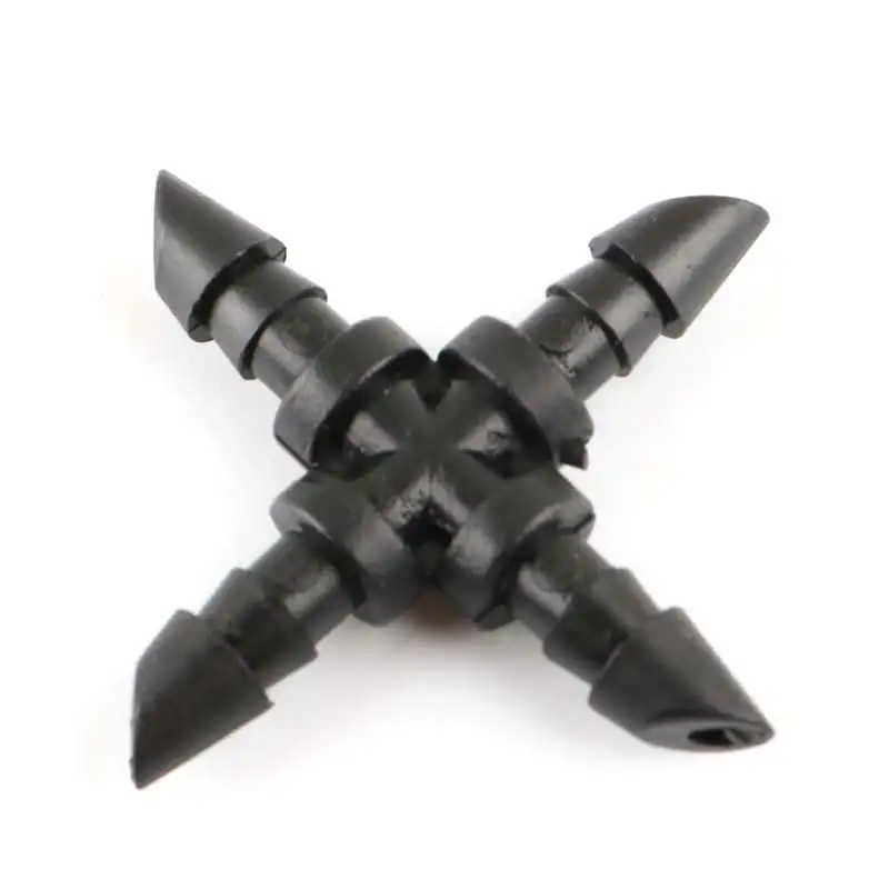 40 шт. 4/7 мм садовый шланг прямой колючий соединитель микро капельный