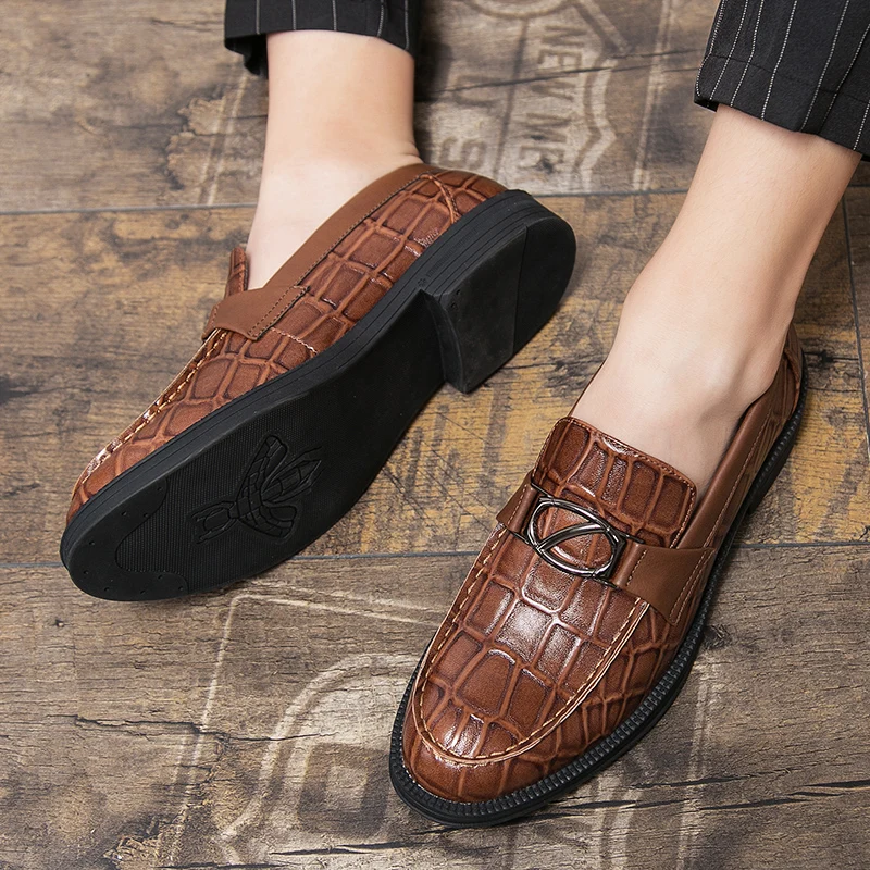 

Men's shoes original British men's shoes brand business shoes men's flat shoes fashion casual shoes hot zapatos de hombre обувь1