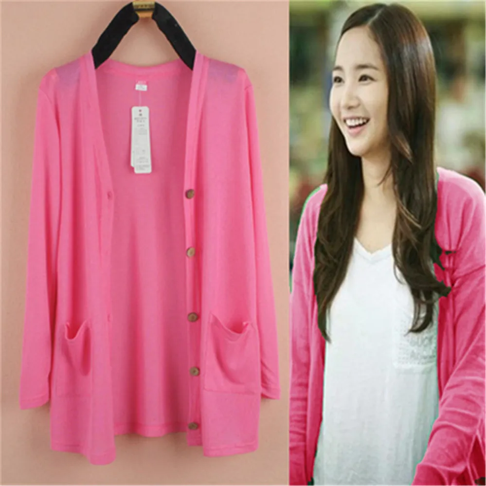 Кардиган женский трикотажный с длинным рукавом верхняя одежда шаль кардиган