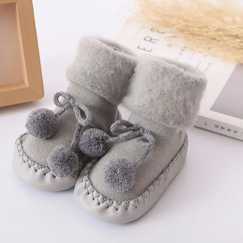 

winter baby socks Boy Girl Socks chaussette enfant Cotton baby leg warmers Children Floor Socks Anti-Slip Baby Step Socks