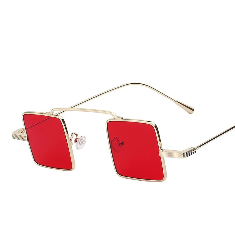 Маленькие квадратные солнцезащитные очки в европейском стиле для мужчин и