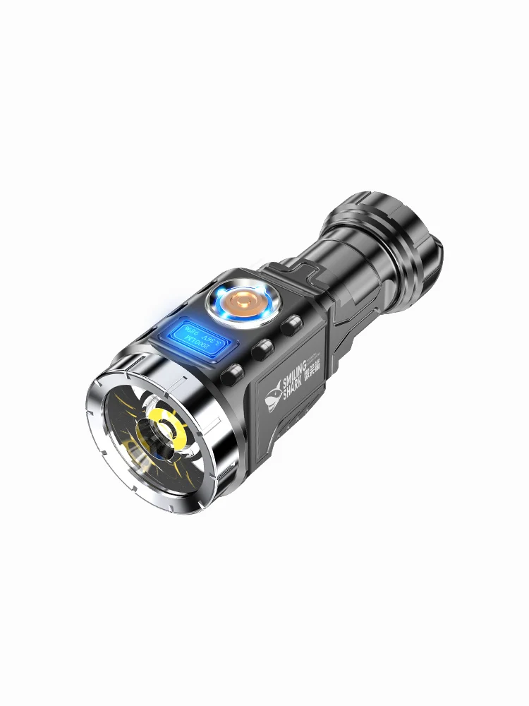 

Most Powerful Flashlight Waterproof Torch Led Torches High Power Tool 50000 Lumens Flashlight Baseball Lamp Latarka Home Eg50sd