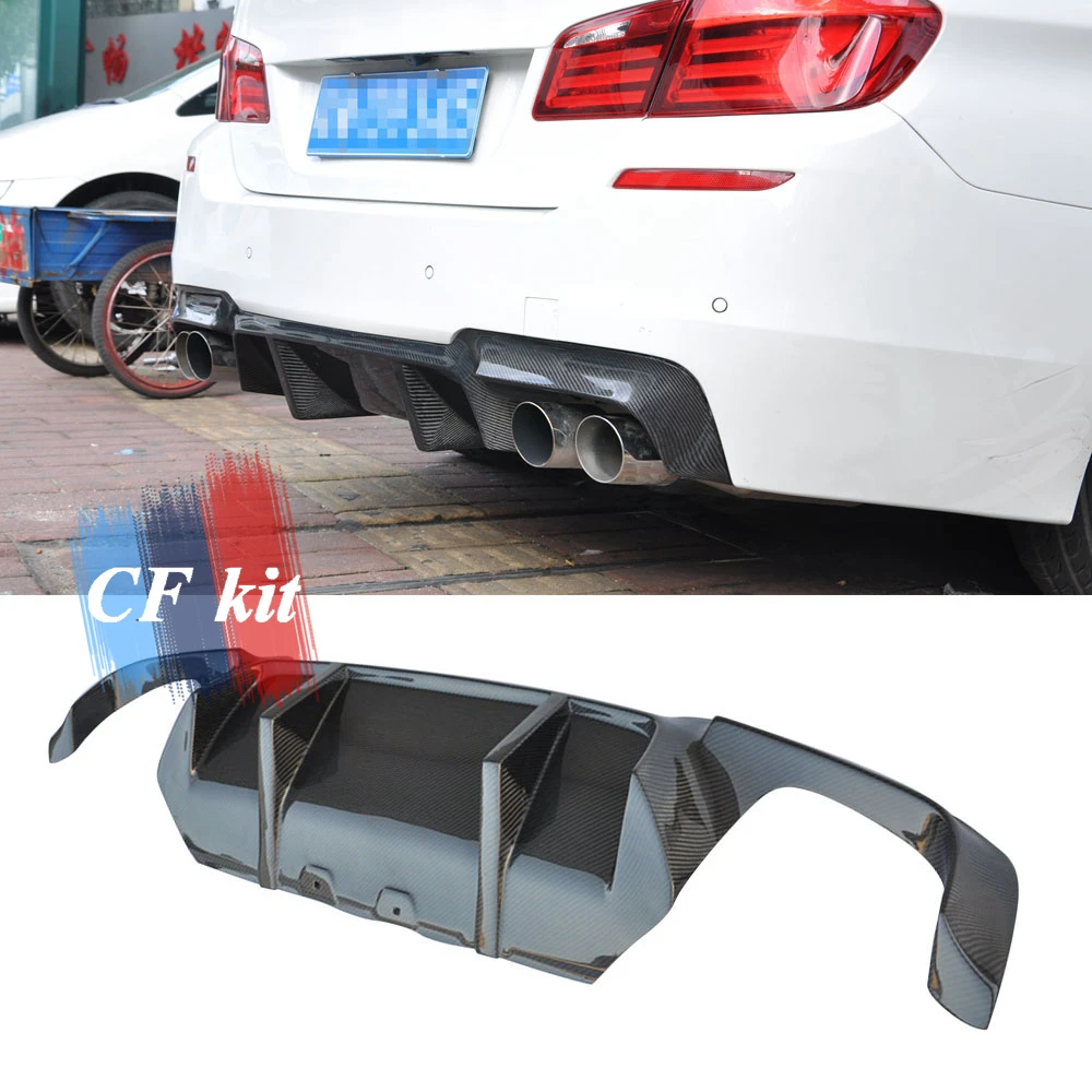 Комплект высококачественных задних губ CF из настоящего углеродного волокна для