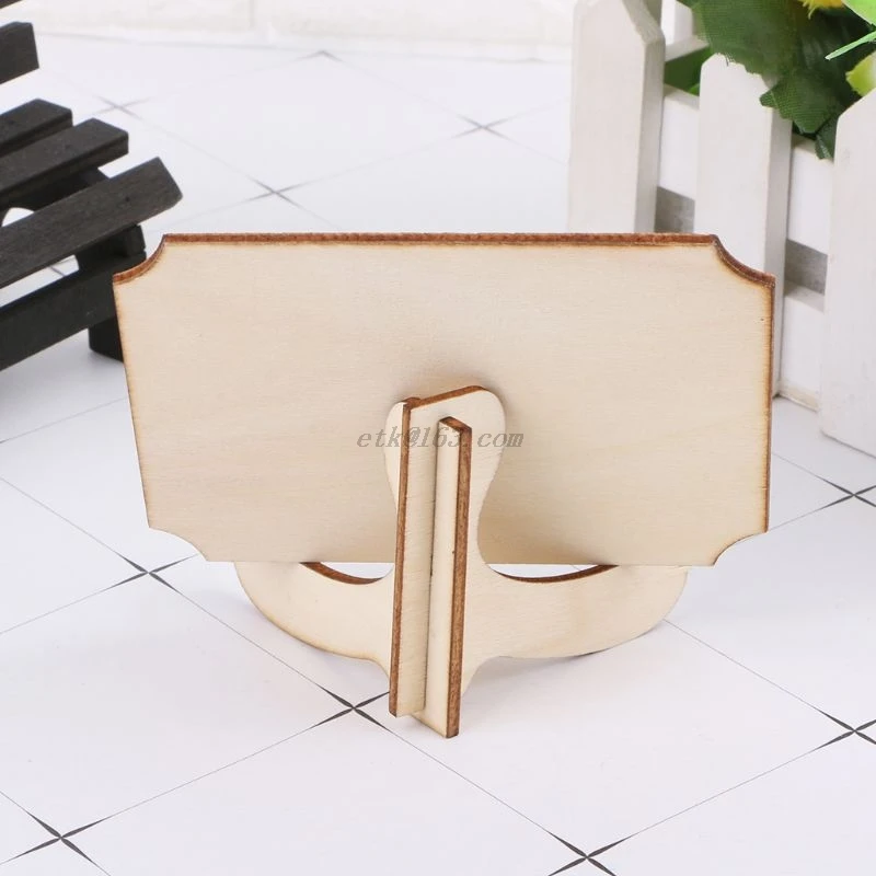 10 шт. деревянные мини-доски для записей и сообщений | Канцтовары офиса дома