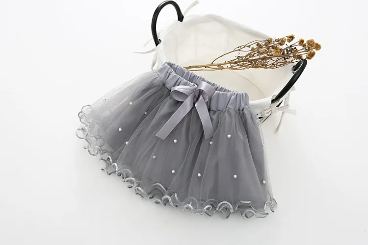 2019 г. Юбки для маленьких девочек короткая многослойная юбка-пачка малышей