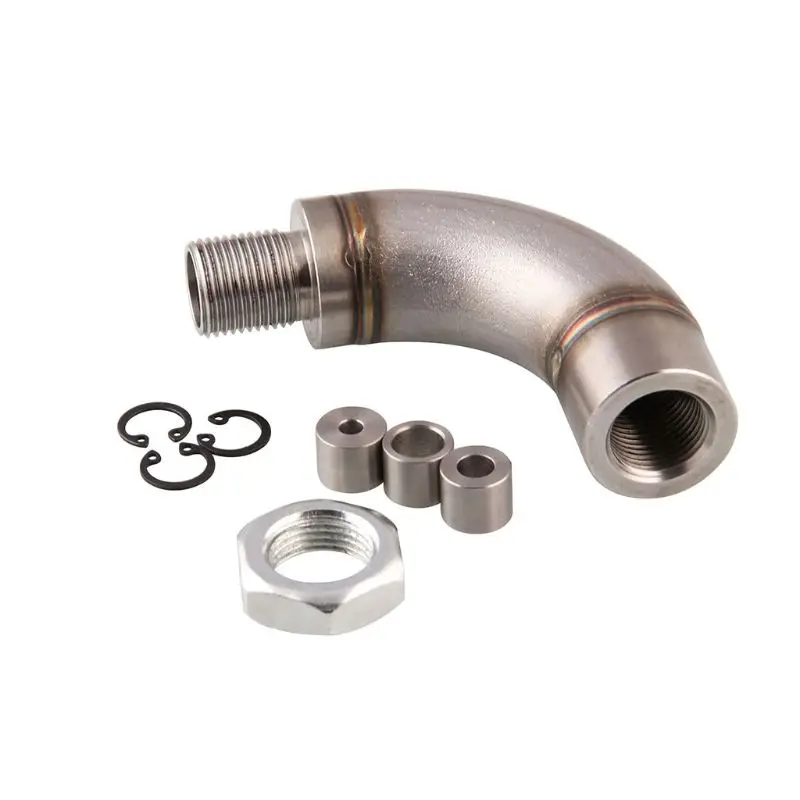 

918B Универсальный J Style O2 Датчик кислорода ограничитель фитинг с регулируемой вставкой расхода газа CEL Fix проверка двигателя адаптер светильн...