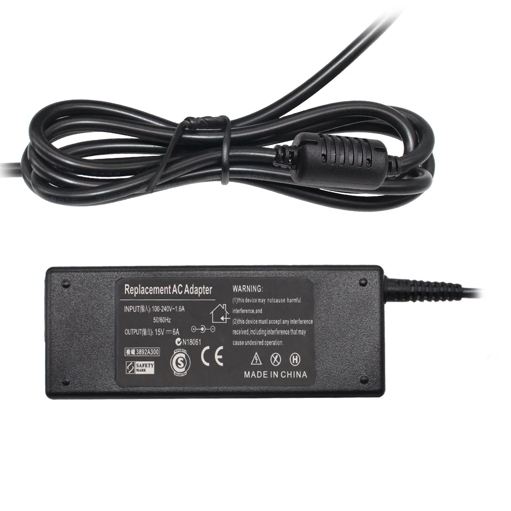 Блок питания для ноутбука Toshiba Satellite A100 A105 M100 M105 M30 A50 M50 PA2501U PA2521U 6 3*3 0 15 в А 90