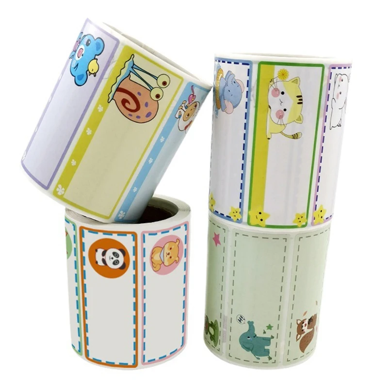 

Personalized Labels Name Tag Sticker Customize Stickers Waterproof Children School Stationery Water Bottle Pencil Sticker