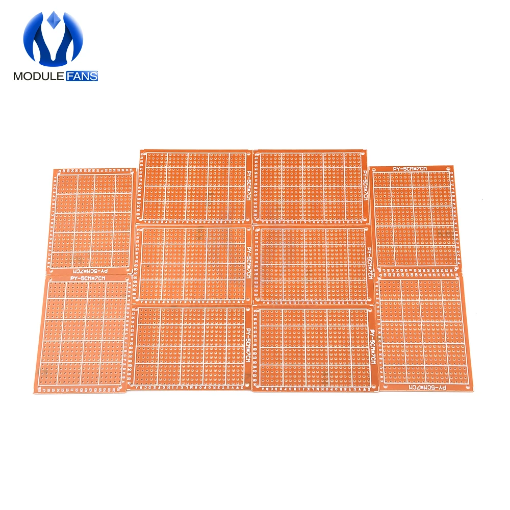 5 шт. 5x7 см см|Односторонняя PCB| |