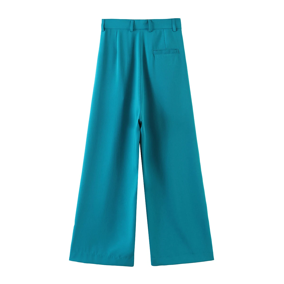 

2021 spring and autumn new high-waist drape wide-leg pants temperament ladies casual pants red trousers thin mopping pants women