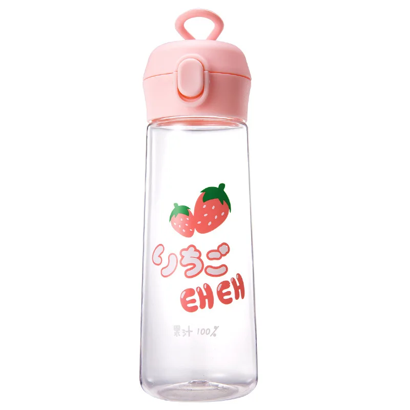 350/500 мл мультяшная бутылка для воды герметичная Спортивная пластиковая чашка