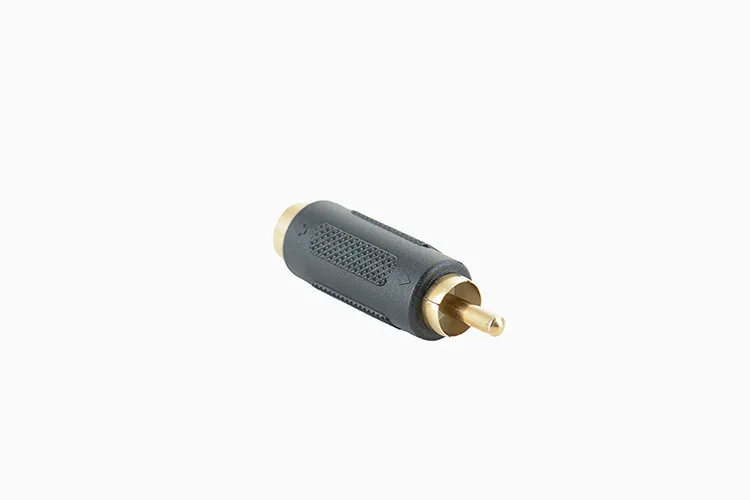 Позолоченный Премиум S-Video 4Pin гнездовой разъем для RCA Мужской видео адаптер