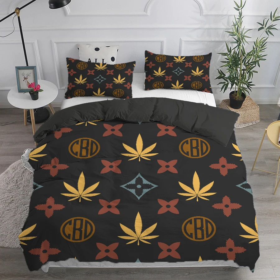 

oentyo Geometry Duvet Cover Set Black Bedding Set Queen King Twin Comforter Bed Cover 220x240 For Double Single bed