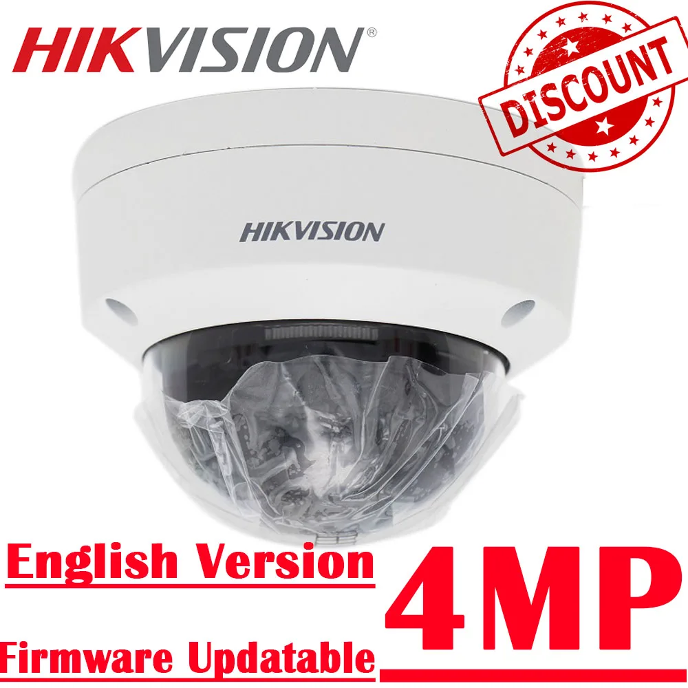 

4MP New Hikvision Surveillance CCTV IP Camera DS-2CD2143G2-I Better than DS-2CD2143G0-I WDR Fixed Dome Security CCTV ip Camera