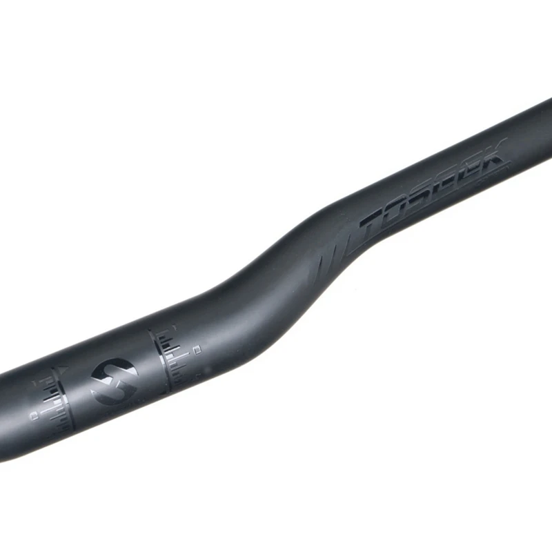 Toseek новый полный углеродное волокно руль для велосипеда горного MTB