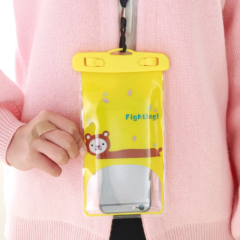 Универсальный мобильный телефон Водонепроницаемый сумка для плавания Spa