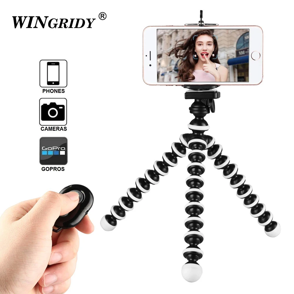 Гибкий штатив-подставка с осьминогом Gorillapod для телефона, мобильного телефона, смартфона Dslr и камеры, настольный мини-штатив