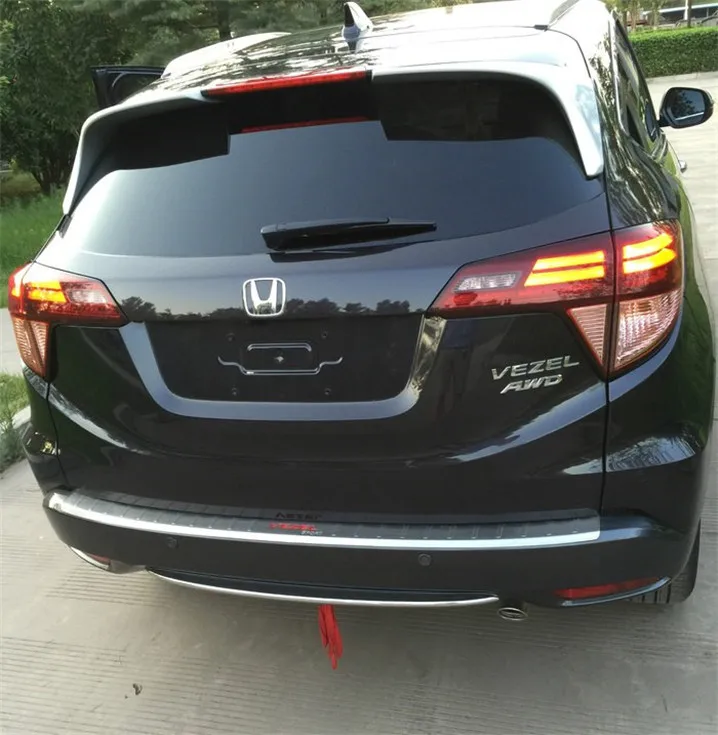 For Honda HRV Spoiler 2014-2016 High Quality ABS Material Car Rear Wing Primer Color Vezel | Автомобили и мотоциклы